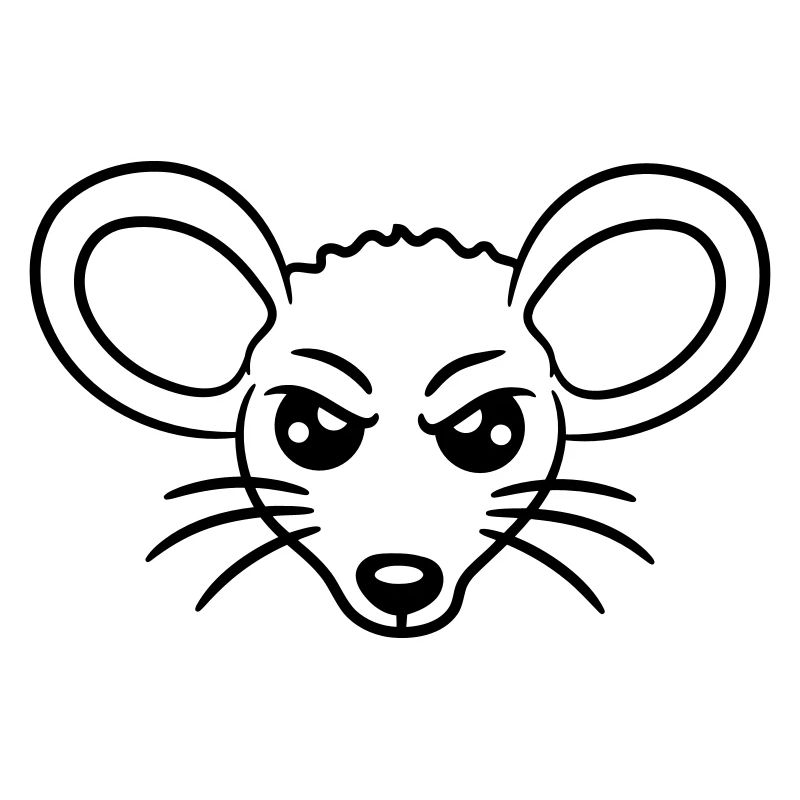 Mouse looks angry angry frustrated angry aggressive