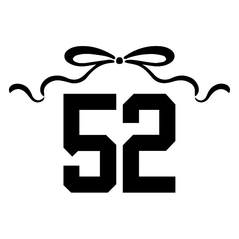 Number 52 Knot - 52nd Anniversary