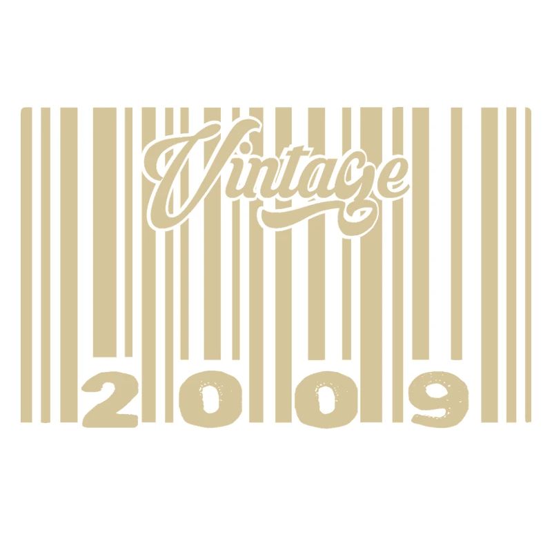 vintage 2009 Barcode 2009: Year 2025.