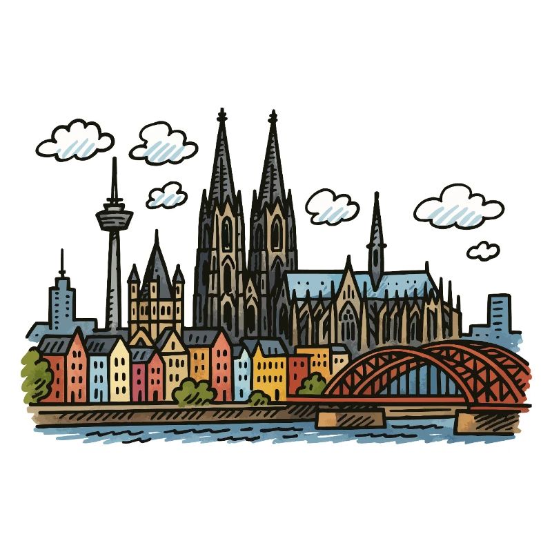 Cologne Skyline