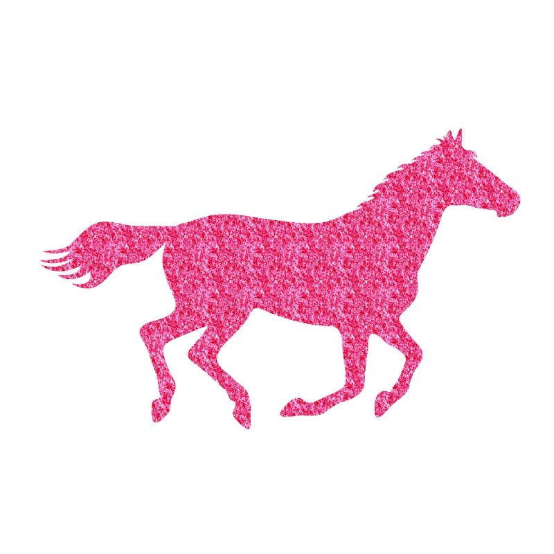 Glitzer Pferd
