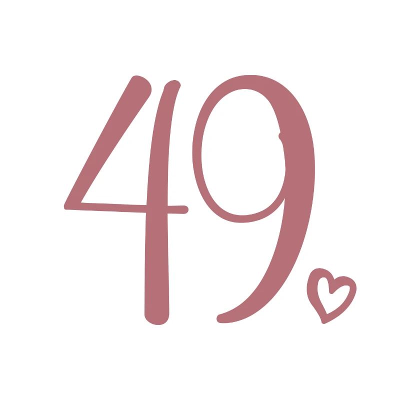 Mignon numéro 49, 49 ans, cadeau de 49e anniversaire