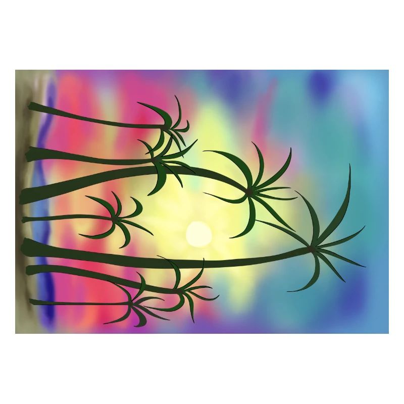 Palm trees