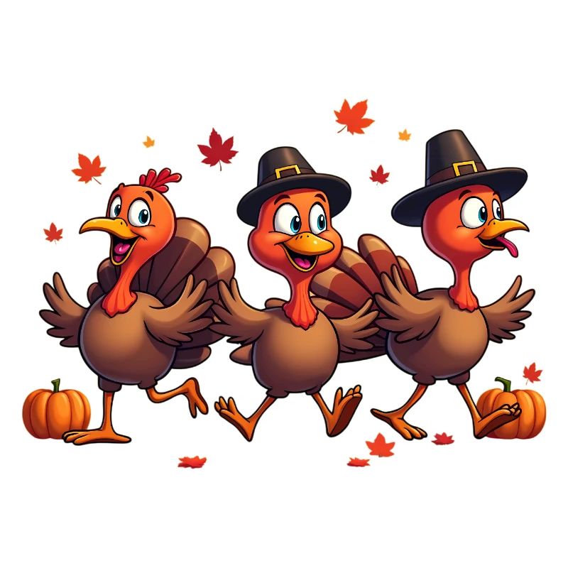 Bébé dinde de Thanksgiving