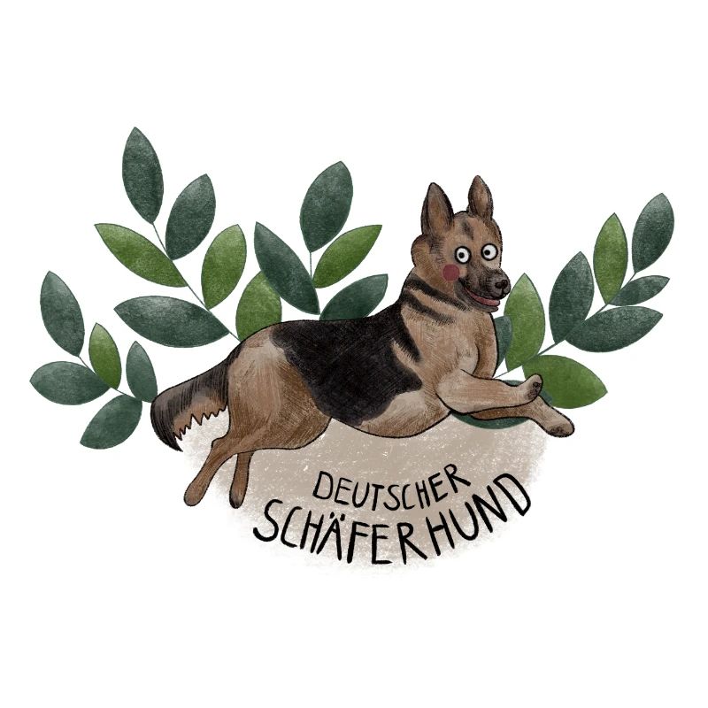 Deutscher Schäferhund Botanika