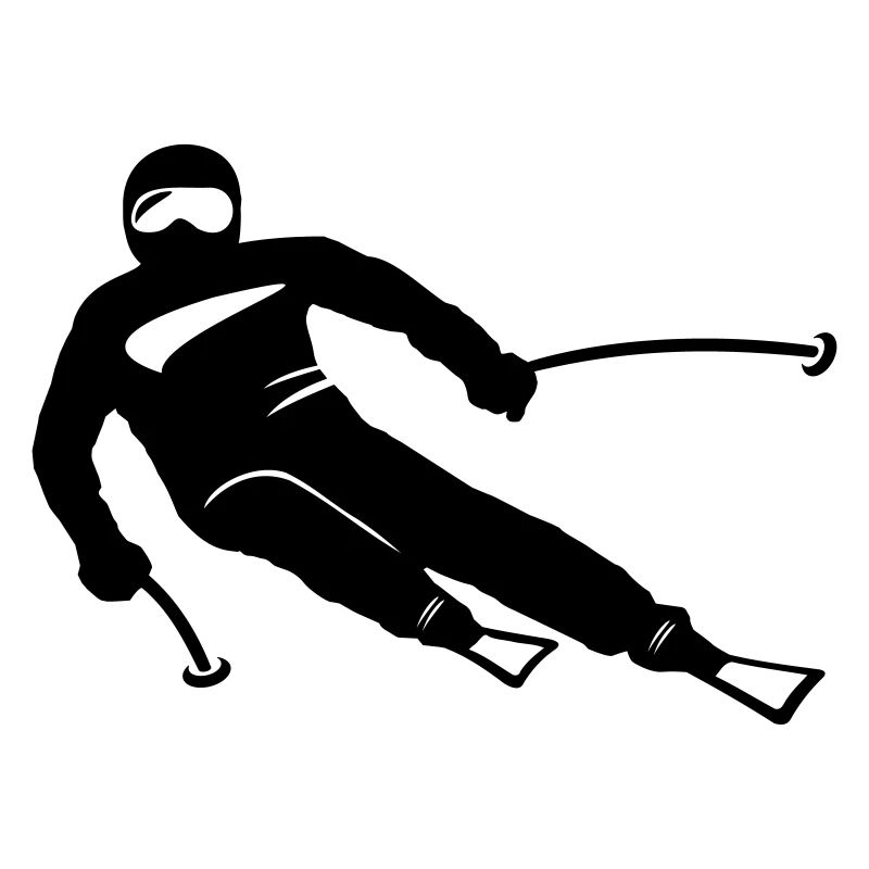 Winter - Skifahrer