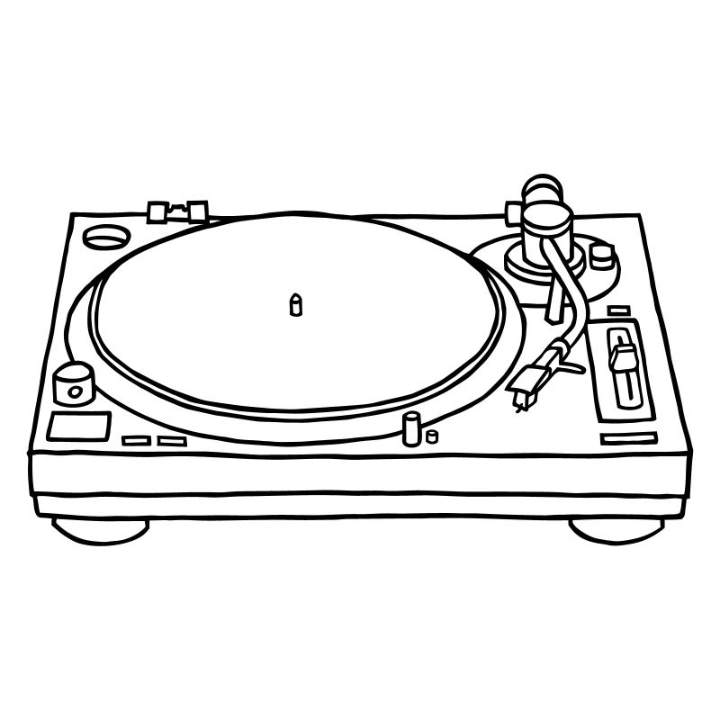 Platine tourne-disques