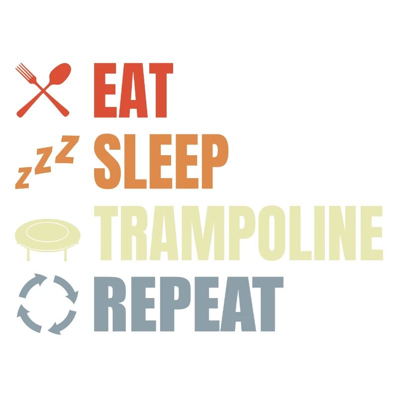 Trampoline Jumping Routine