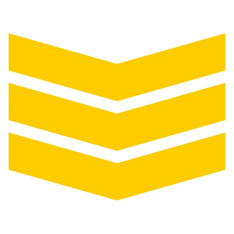 Chevron Stack Motif Gras