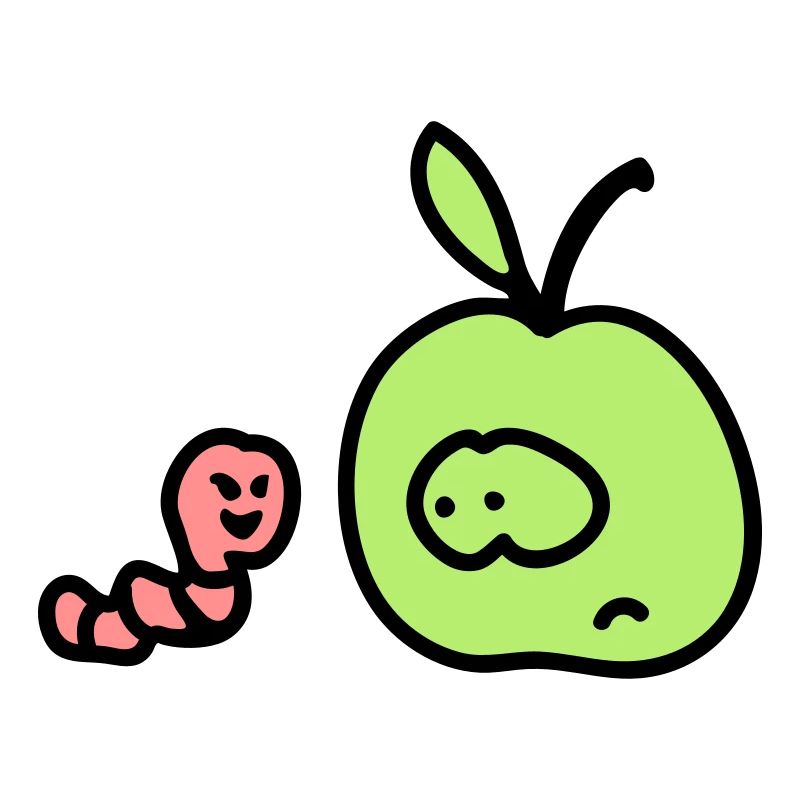 Pomme + Worm 3