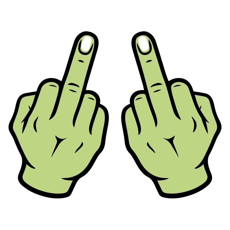 Mittelfinger Hand