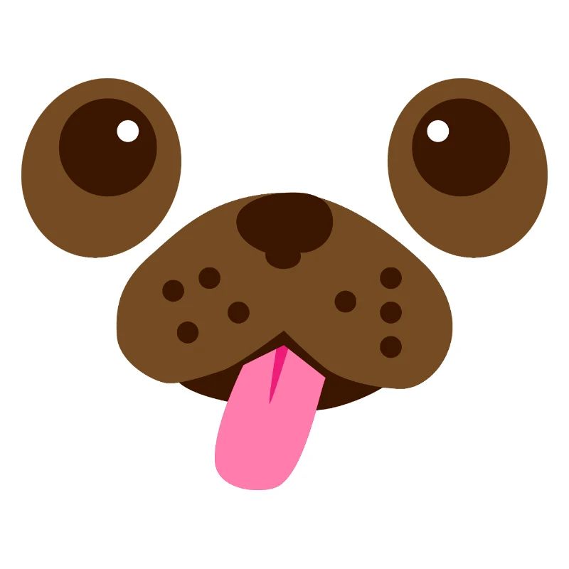 Mops-Gesicht