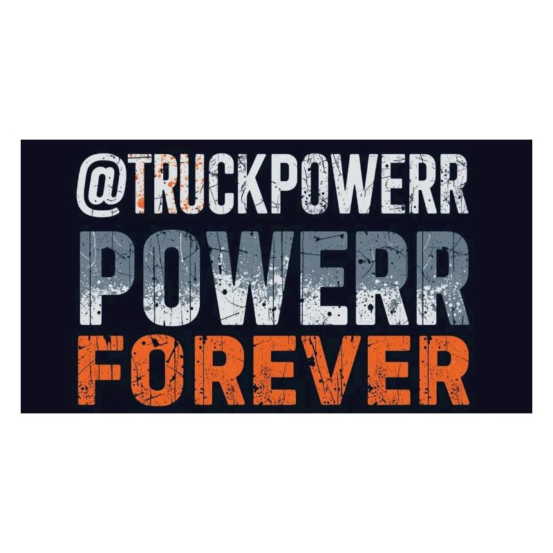 Truck Power Forever Distressed