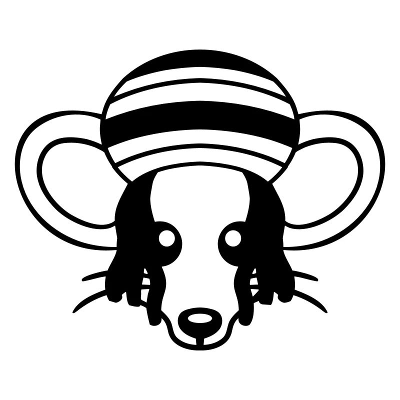 Mouse Raggae Jamaica Hat Rasta Lure Chill Hat