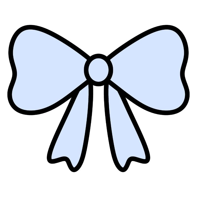 Conception délicate de l’arc bleu clair