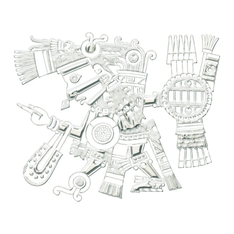 Maya God, Mexico, Warrior, DD