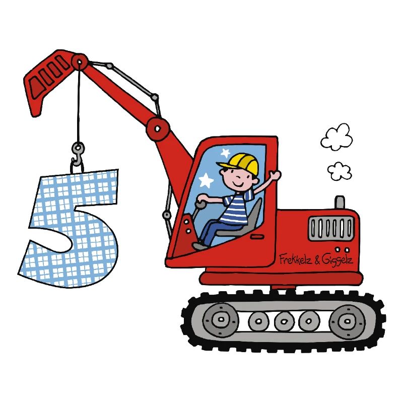 Bagger 5. Geburtstag