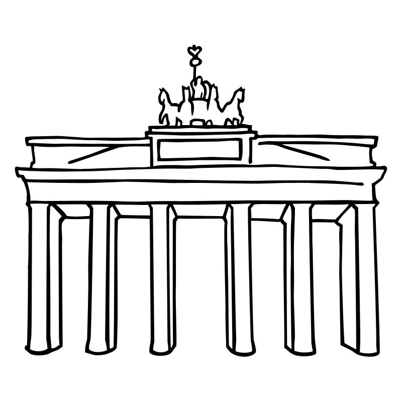 Brandenburg Gate in Berlin