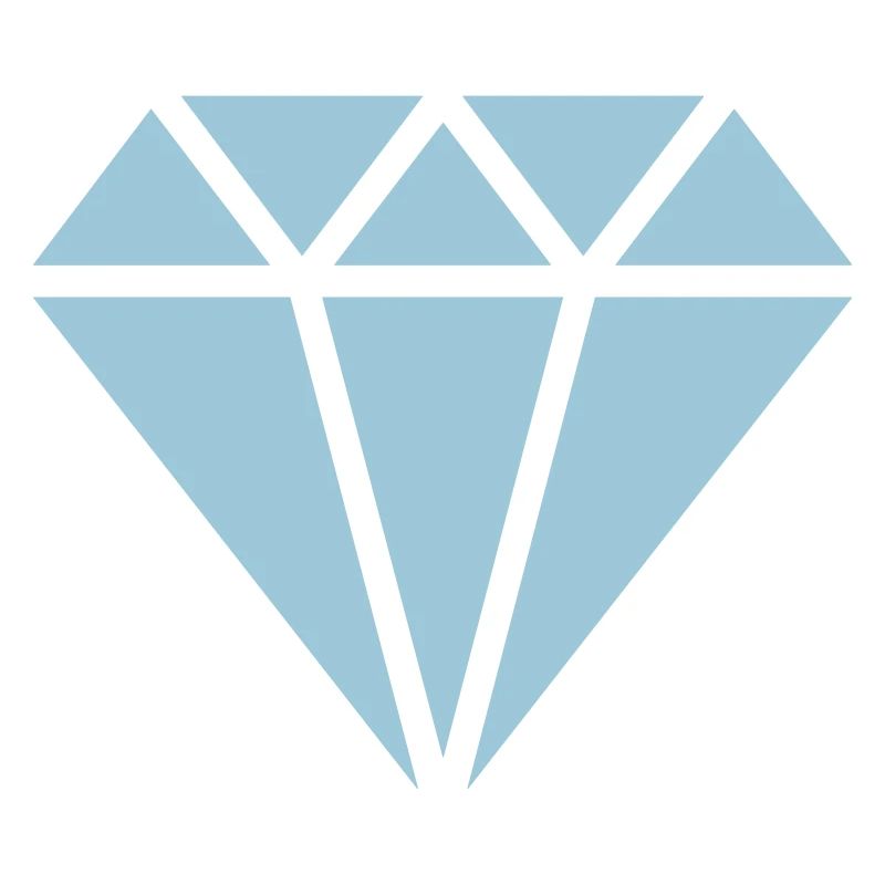 Diamond symbol, triangle, cubic, abstract, ever