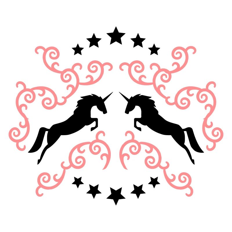 Jumping Unicorns -Springende Einhörner