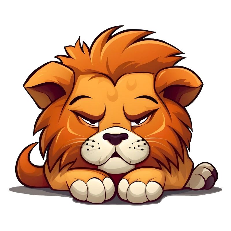 Grumpy Lion - Sprich mich nicht an