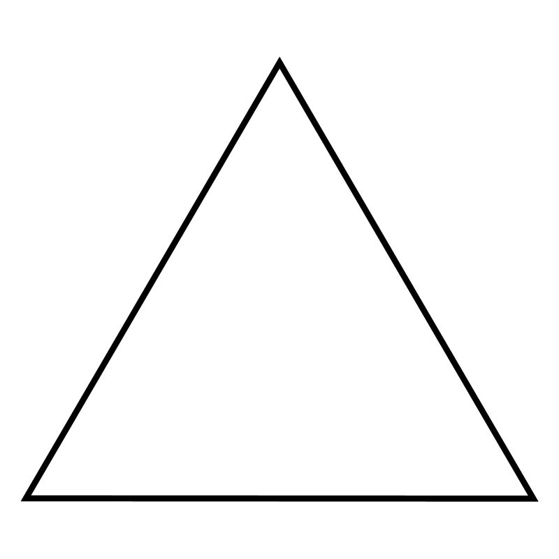 Triangle / / isosceles equilateral / / frame