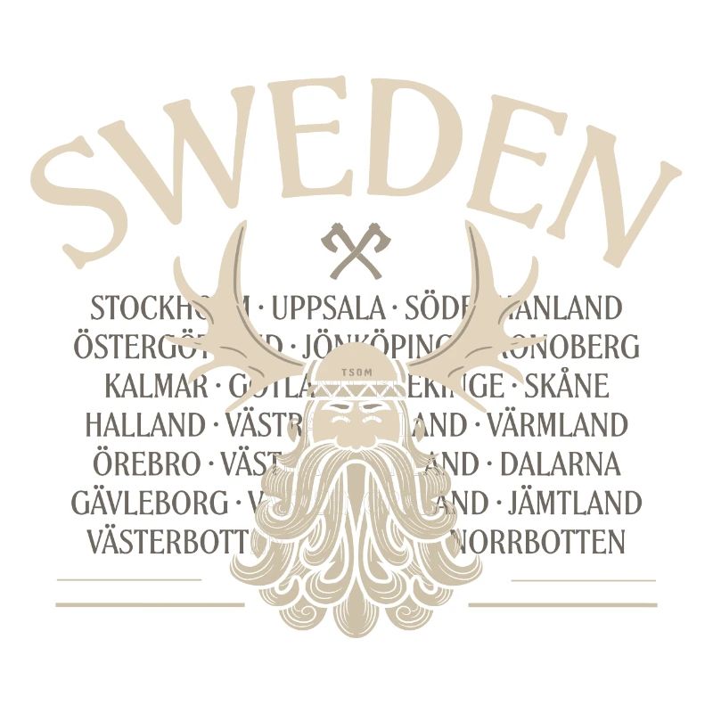Suède - Barbe de Viking - Mousses