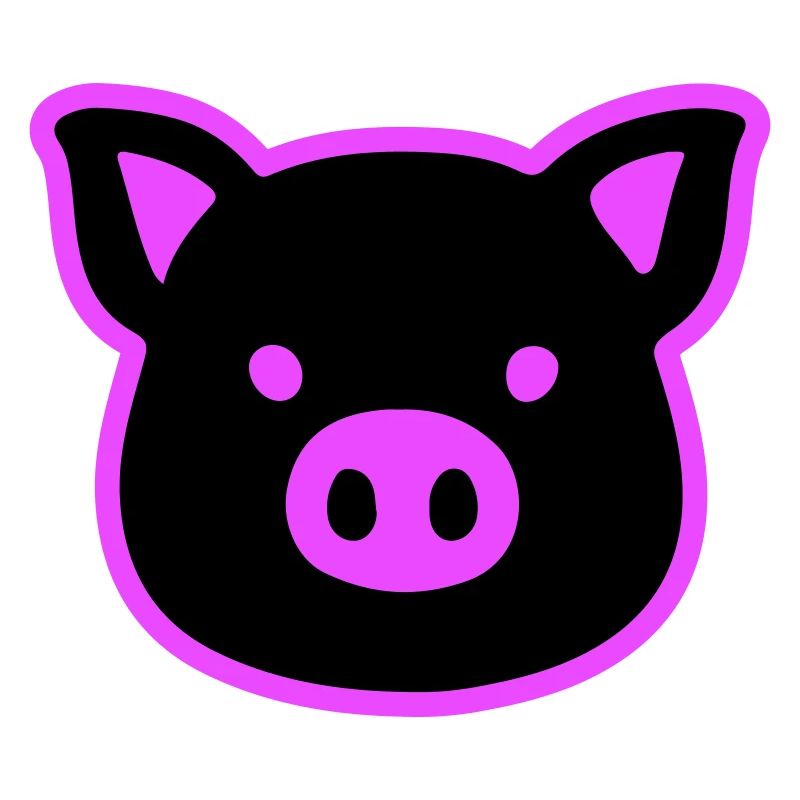 Tête de cochon truie