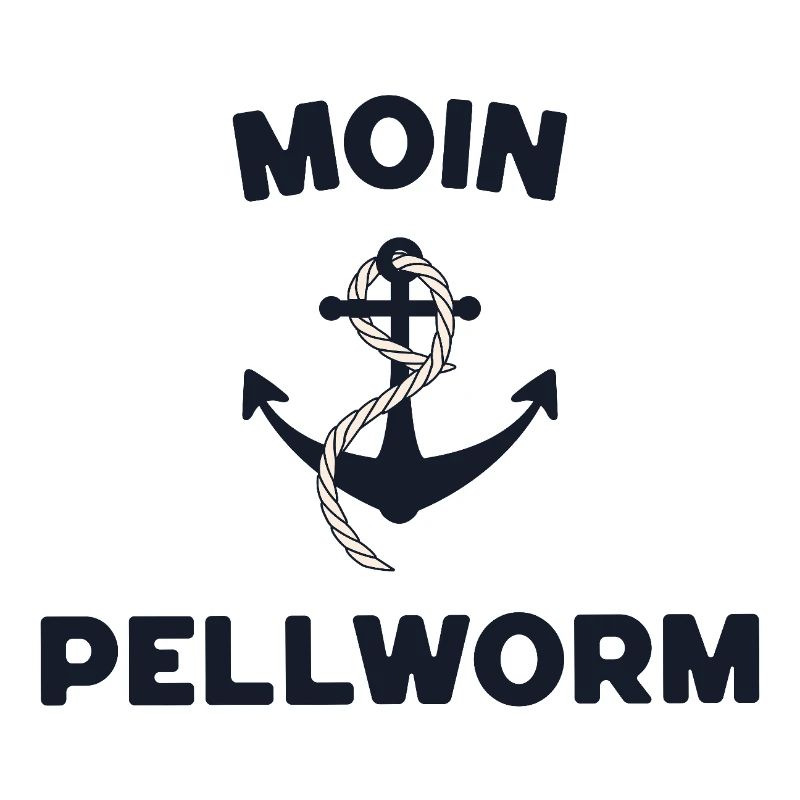 Moin Pellworm – Maritimes Anker-Design