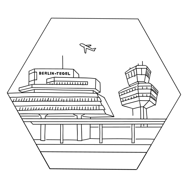 Flughafen Tegel in Berlin