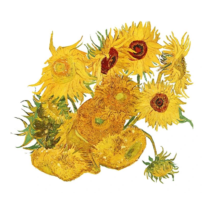 Vincent van Gogh Sunflowers Pullover Sweatshirt Gogh Shirt