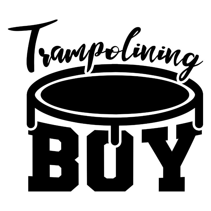 Funny trampoline jumper