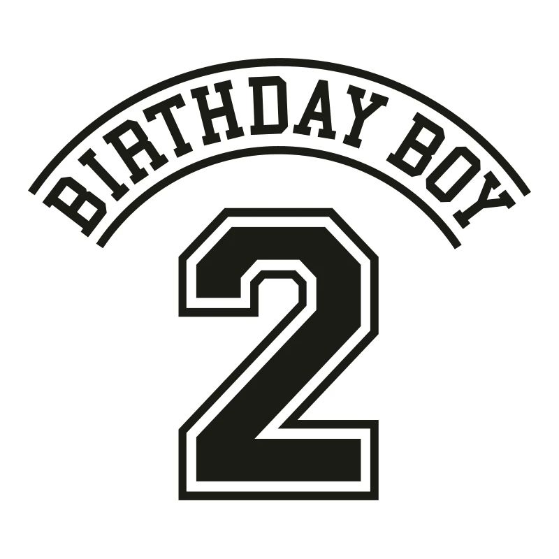 Birthday boy 2 years