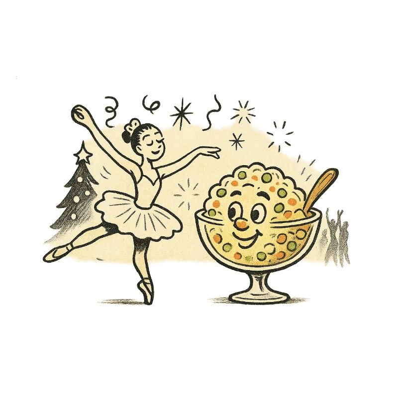 Ballet et salade d’olives