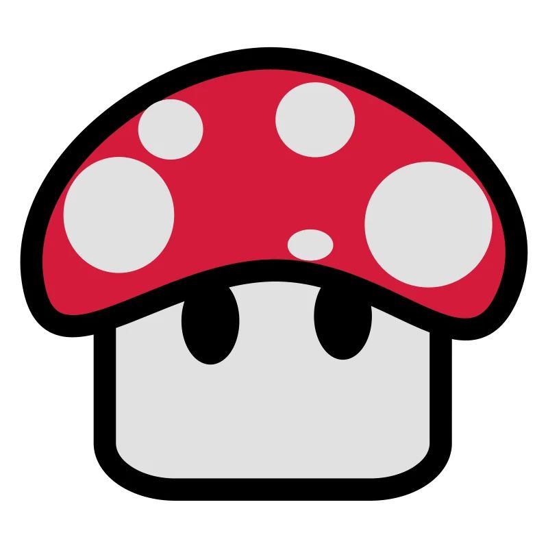 champignon,dessin,geek,jeux vidéo