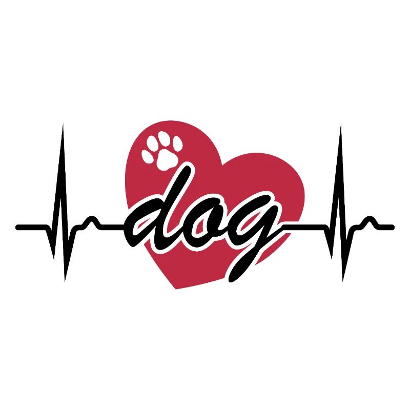 ECG Curve - Heart Curve - Pulse - Dog