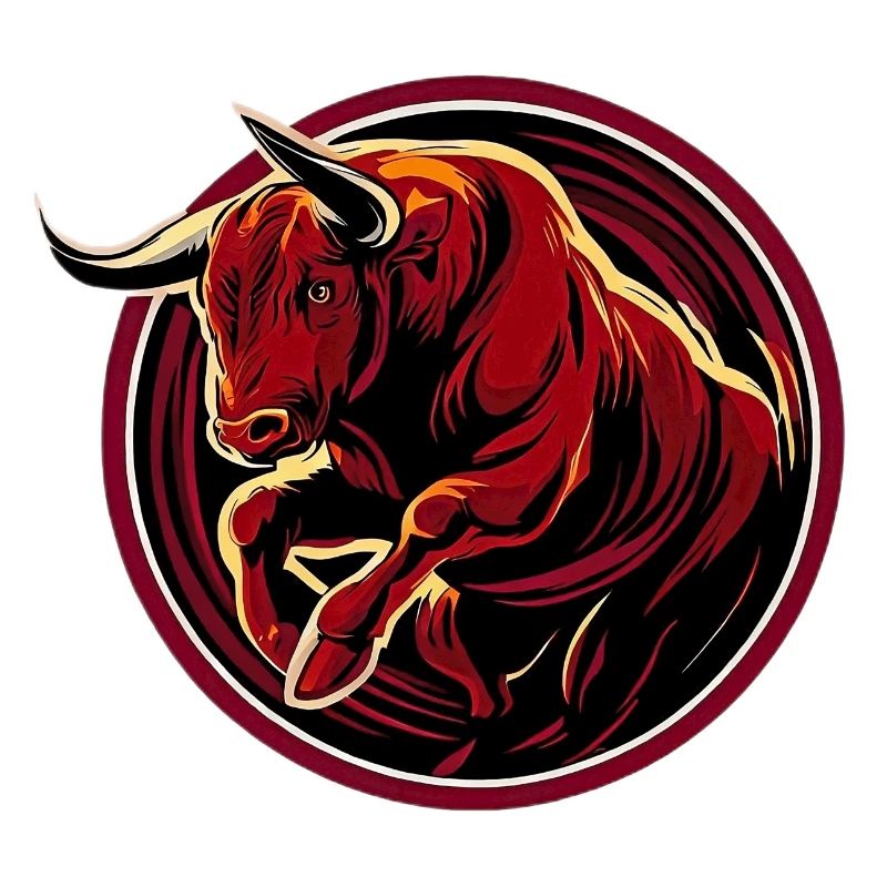 Wütender Stier