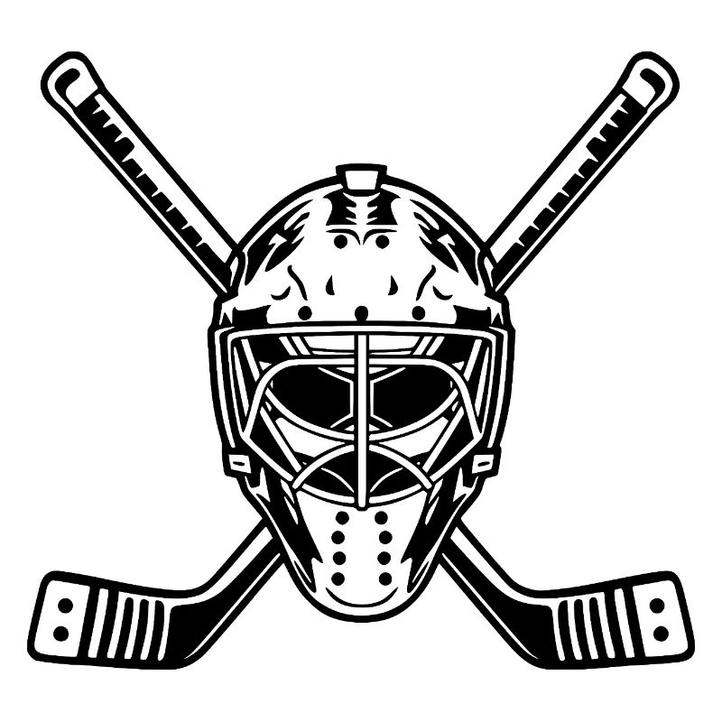 Kunst von Eishockeyspielern