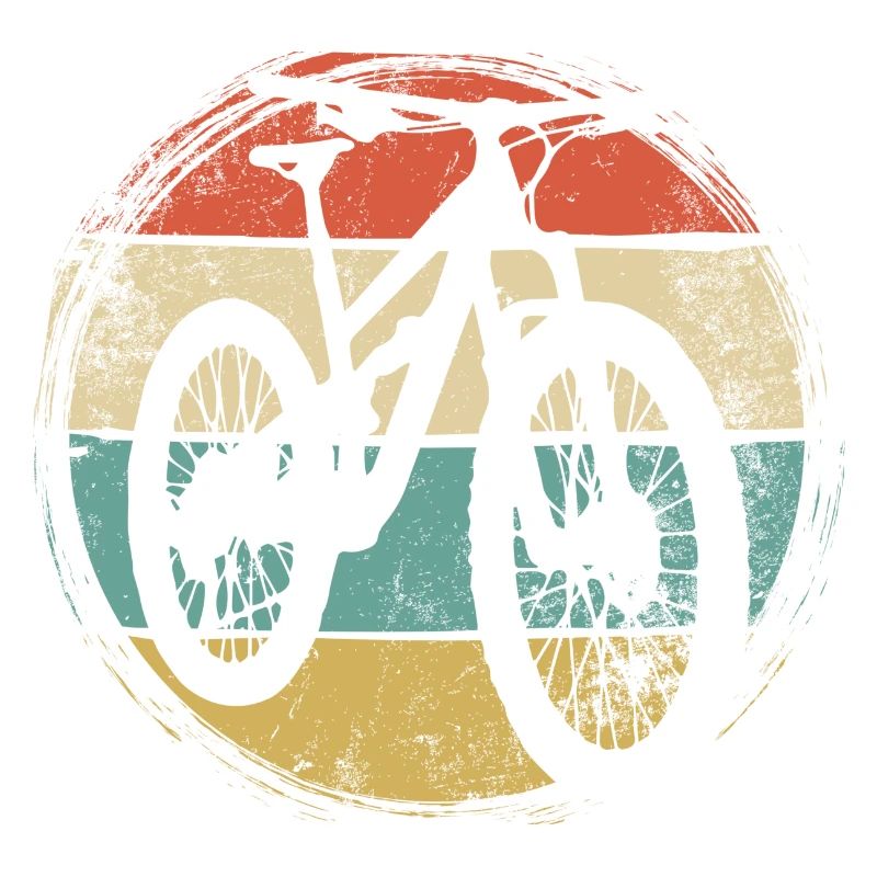 Rayures Décisif Rétro Cycle