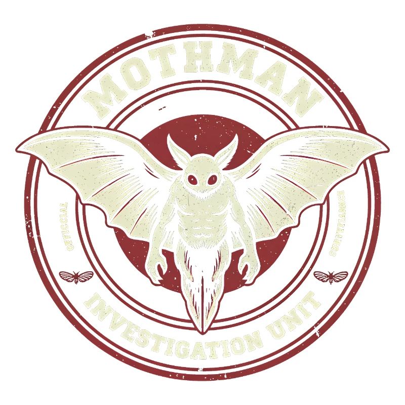 Mothman Investigation Unit Funny Cryptid M