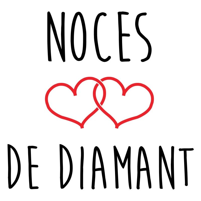 Anniversaire Mariage - Noces de Diamant (60 ans)