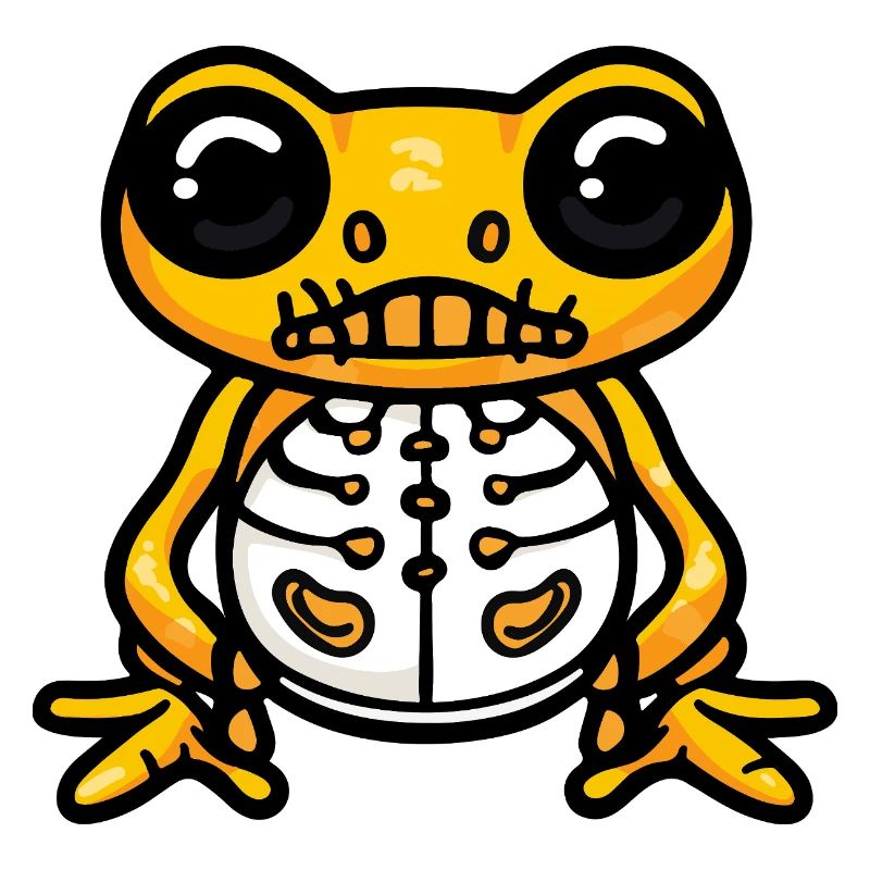 Frog Halloween Zombie