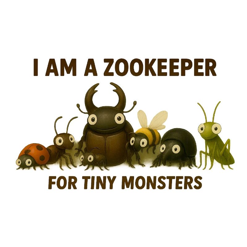 I am a zookeeper – for tiny monsters