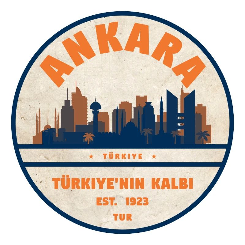 Ankara Skyline Badge
