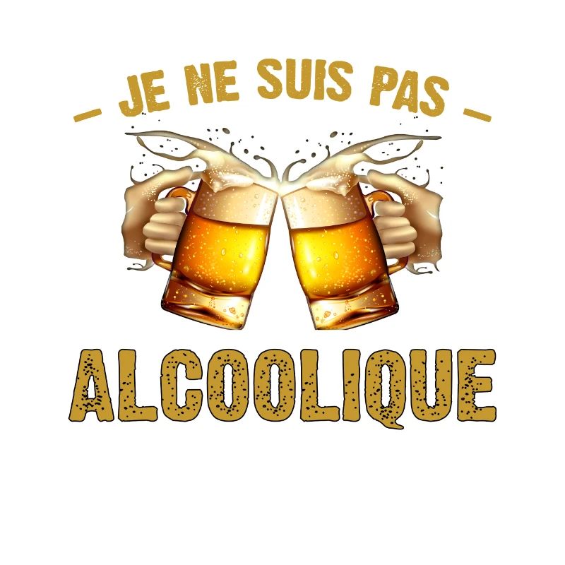 je ne suis pas alcoolique je subis les invitations