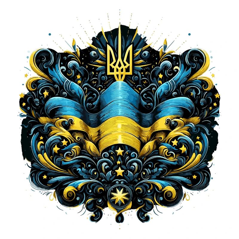 Ukraine Drapeau ukrainien Drapeau Liberté