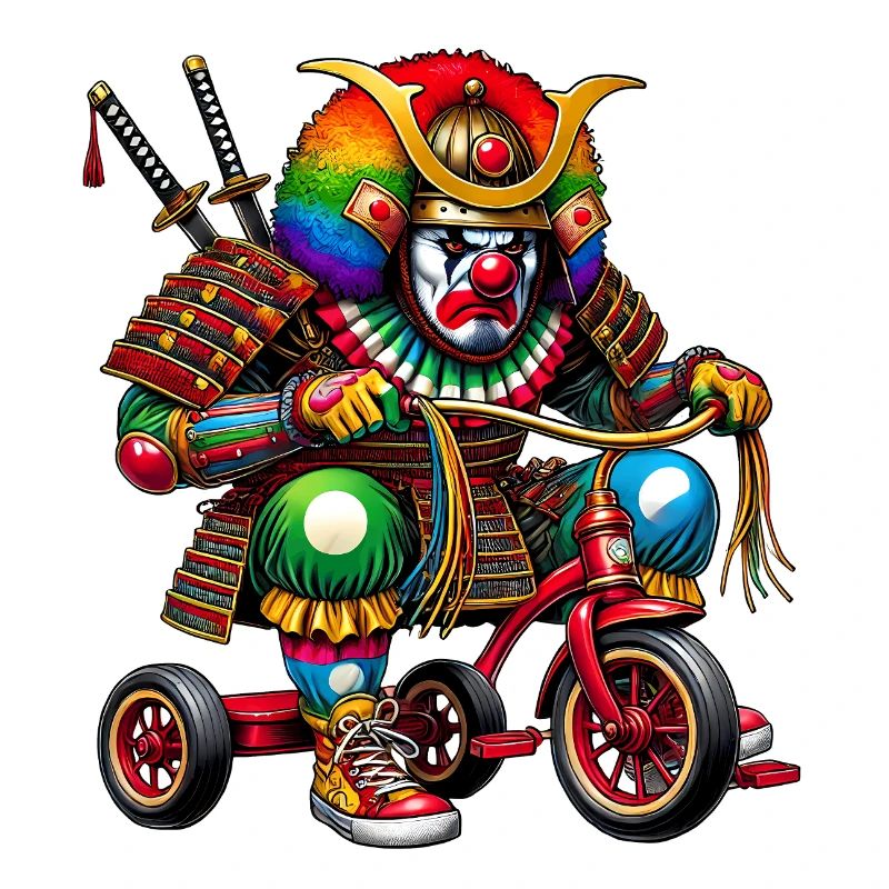 Clown samouraï