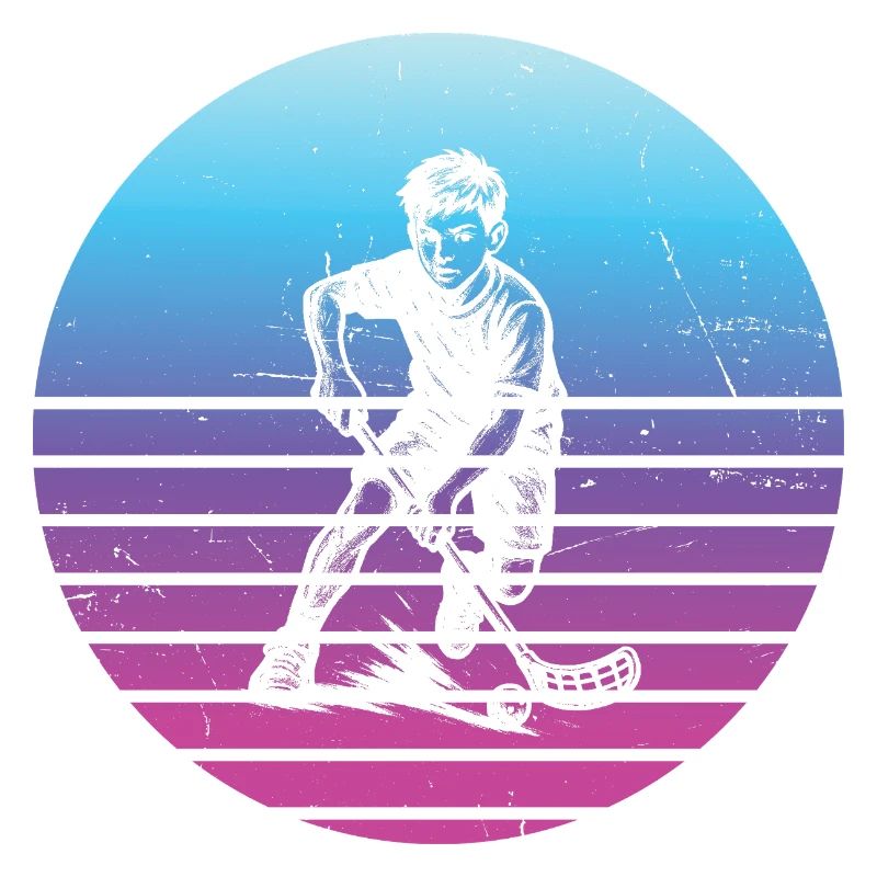 Conception compacte de floorball pour floorball