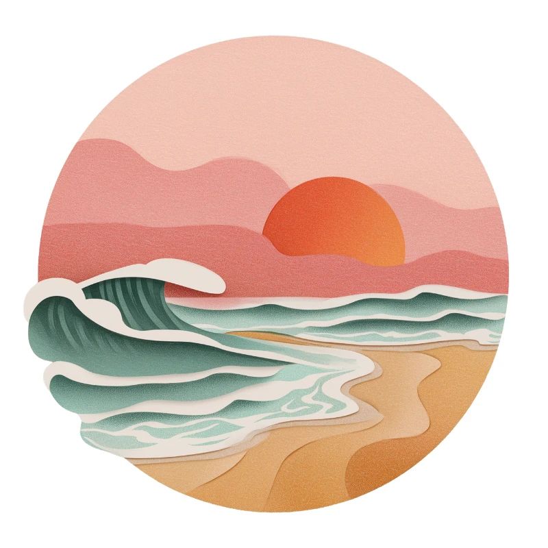Océan et surf – Passion vagues et Liberté