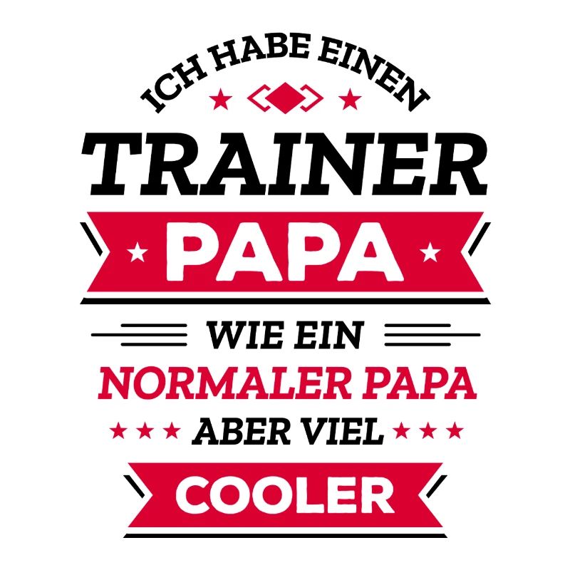 COOLER TRAINER PAPA VATERTAG GEBURTSTAG